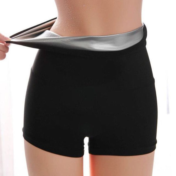 Women Sauna Shapers Slimming Pants Hot Thermo Sweat Sauna Body Shapers Women Waist Trimmer Slimming Body Shaper Hot Pants